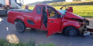 Homem morre e mulher fica ferida em acidente no Trevão do Irani