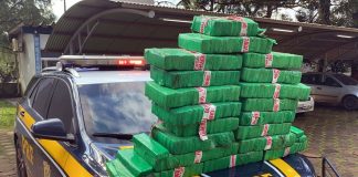 PRF faz grande apreensão de drogas em Chapecó