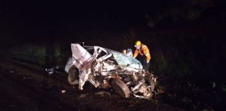 Acidente na BR-285 em Lagoa Vermelha