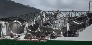 Microexplosão em Herval d'Oeste