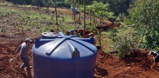 Rede coletiva de distribuição de água é instalada em linha Forquilha