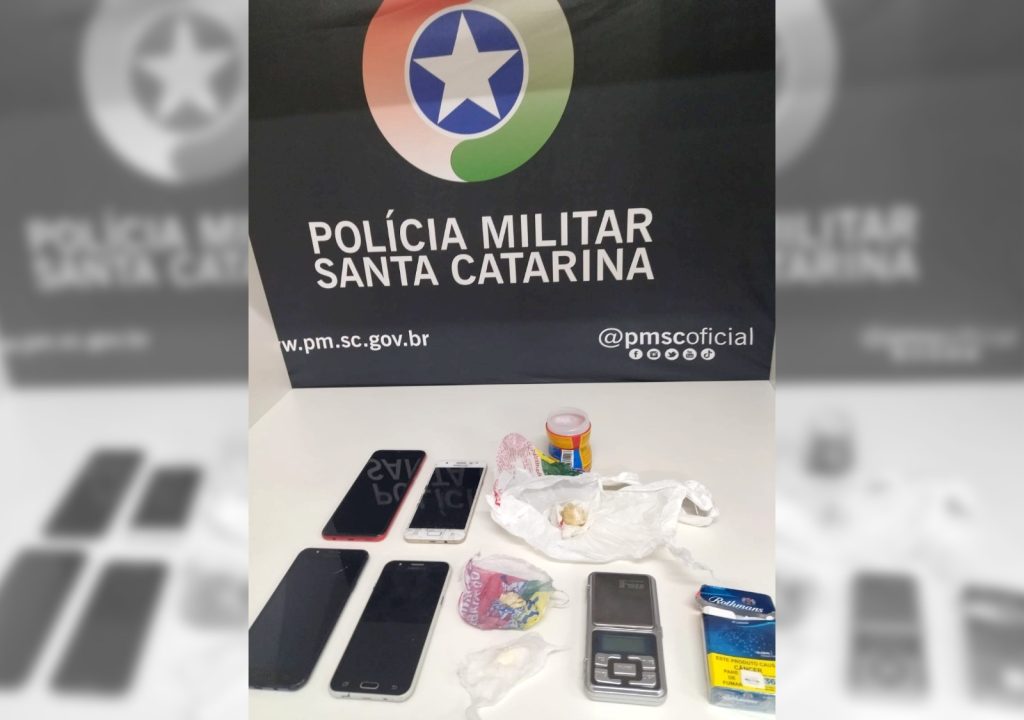 Concórdia PM efetua prisões por violência doméstica e tráfico de drogas