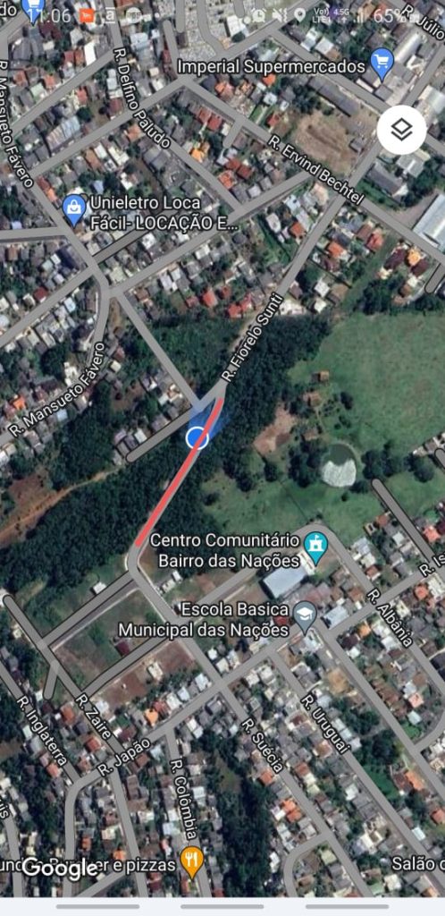 Concórdia inicia ligação asfáltica entre bairros