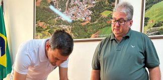 Acácio Molozzi e Luciano Altenhofen. Xavantina