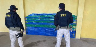 Carro com 240 kg de maconha é interceptado pela PRF em Lages