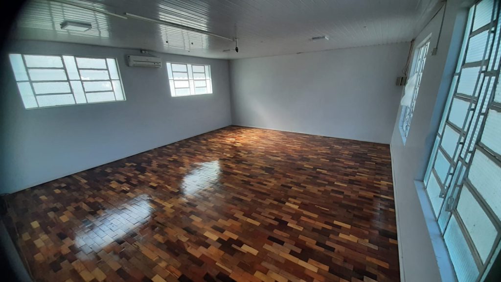 Seguem as obras do Centro Infantil Peter Pan, no bairro Bela Vista