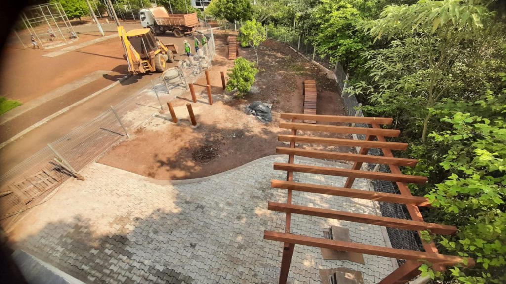 Segue a construção do ParCão em Seara