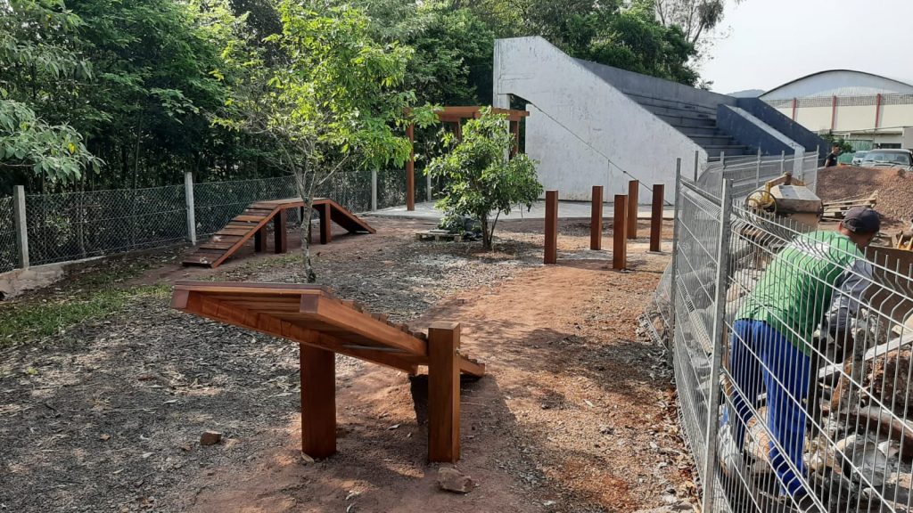 Segue a construção do ParCão em Seara