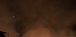 Incêndio destrói residência em Lindóia do Sul