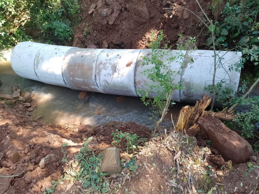Mais uma ponte de madeira é substituída em Seara