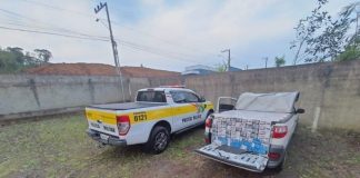 Grande quantidade de cigarros é apreendida em Tangará