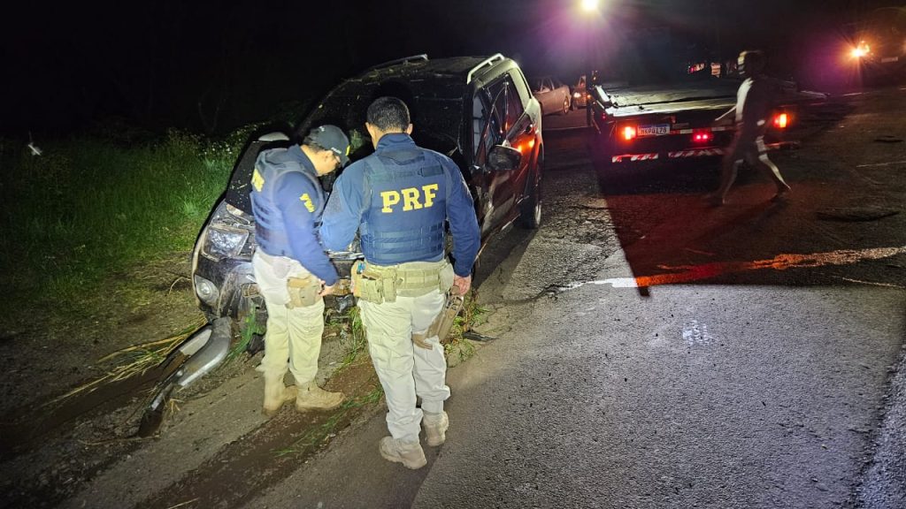 Colisão frontal deixa feridos na BR-282 entre Chapecó e Nova Itaberaba