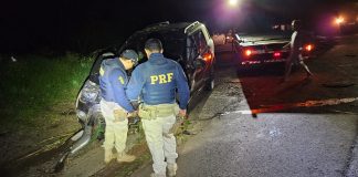 Colisão frontal deixa feridos na BR-282 entre Chapecó e Nova Itaberaba