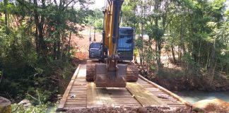 Concluída ponte de linha Rui Barbosa em Concórdia