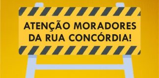 Rua Concórdia, em Seara, será bloqueada para obras