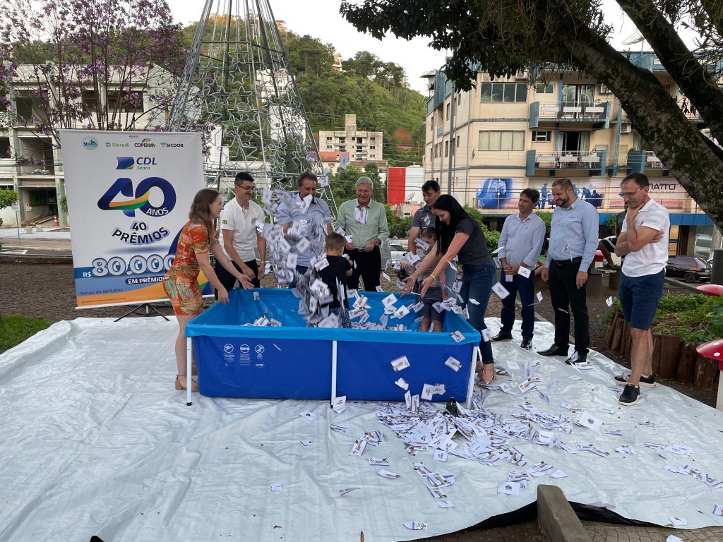 Sorteio CDL de Seara