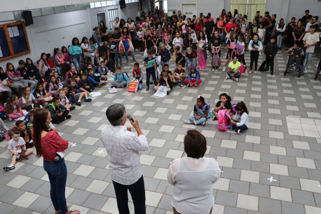 Volta às aulas na rede municipal de ensino em Concórdia