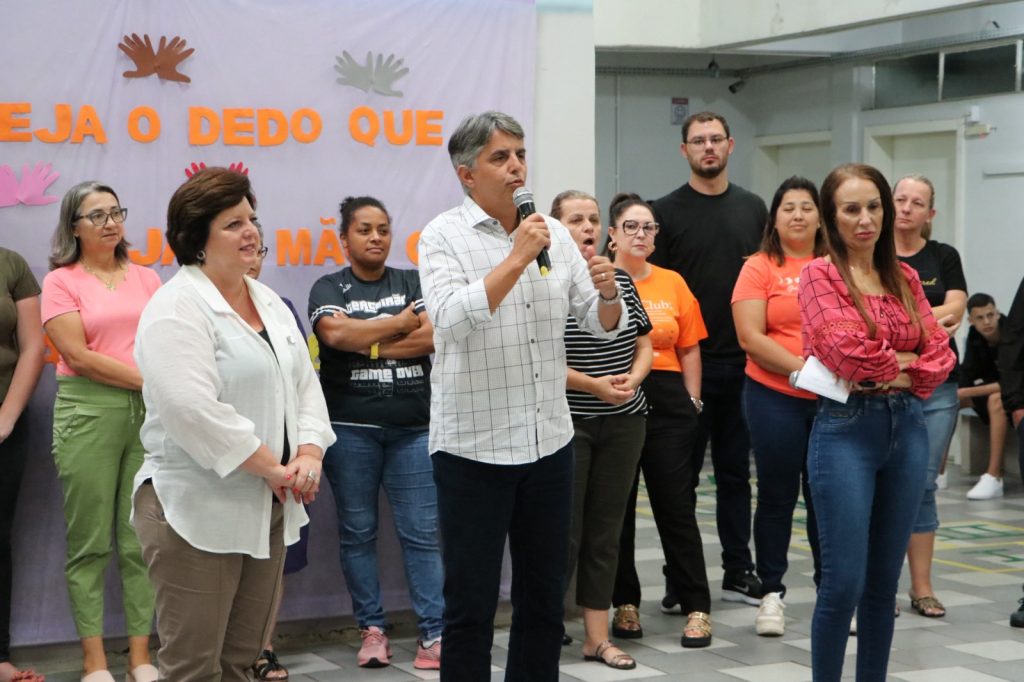 Volta às aulas na rede municipal de ensino em Concórdia