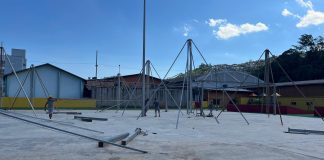 Iniciada a montagem das estruturas para a Efaics 2024