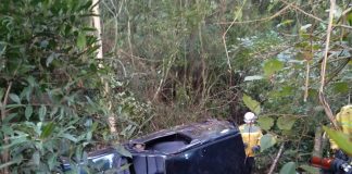 Homem morre após capotamento no Oeste de SC