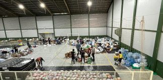 último dia de doações em Seara para os atingidos pelas chuvas no RS