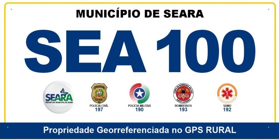 Placas para identificação de propriedades rurais começam a ser produzidas