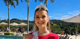 Mariana Rhoden é a representante do destino turístico Itá no Miss Santa Catarina 2025