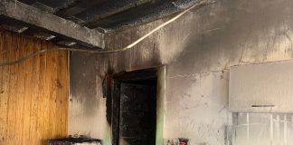 Incêndio em residência deixa jovem ferido em Chapecó