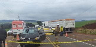 Atropelamento com morte é registrado na SC-480 em Bom Jesus