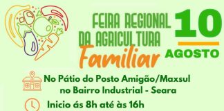 Feira regional da Agricultura Familiar é neste sábado, 10, em Seara