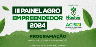 III Painel Agroempreendedor será neste sábado, 10, em linha Salete