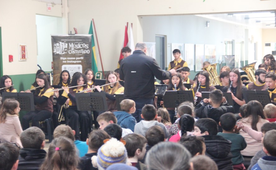 Músicos do Contestado se apresentam em Seara