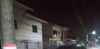 Veículo colide em poste no bairro Itaíba em Concórdia