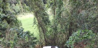 Saída de pista é registrada na BR-282 em Chapecó