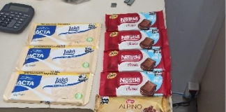 Homem é preso por furto de barras de chocolate em Concórdia