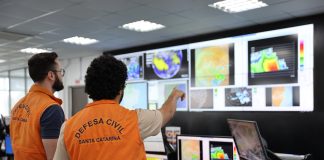 Defesa Civil emite alerta para chuva volumosa em quase todas as regiões de SC