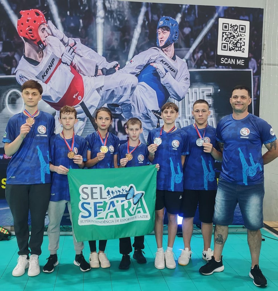 Atletas do Taekwondo de Seara se classificam para a Copa do Brasil