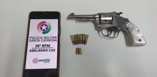 Homem é preso por disparos de arma de fogo em Abelardo Luz