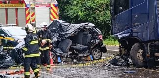 Mulher morre em acidente na BR-153 em Concórdia