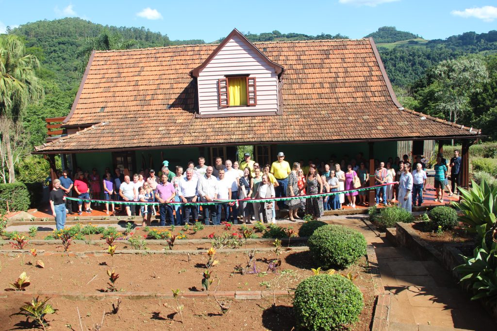 Casa de Fritz Plaumann é reinaugurada após reformas