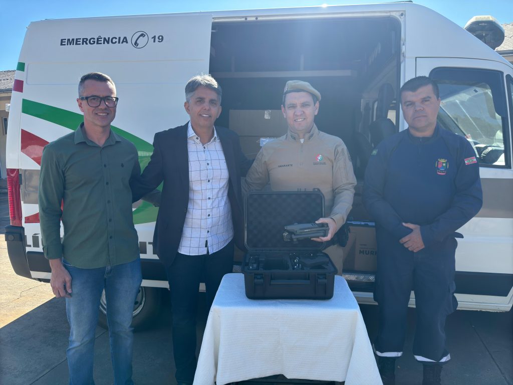 Prefeitura entrega quase R$ 100 mil em equipamentos para a Polícia Militar de Concórdia