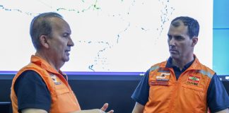 Governador acompanha na Defesa Civil situação das chuvas em SC e reforça o trabalho de proteção à população