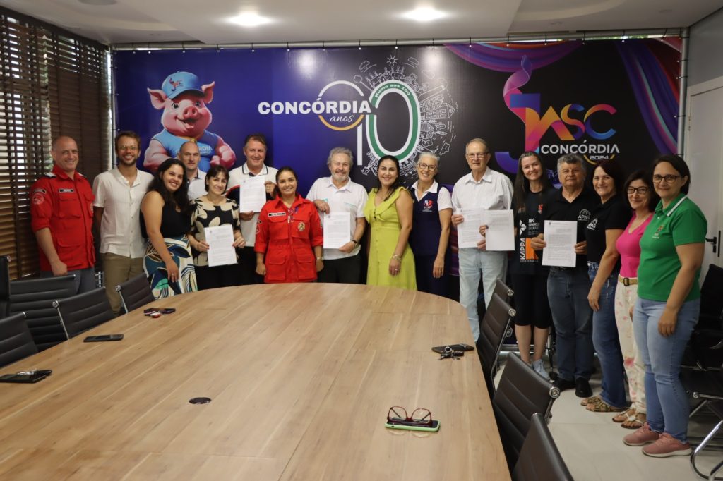 Prefeitura de Concórdia repassa recursos para manutenção de entidades