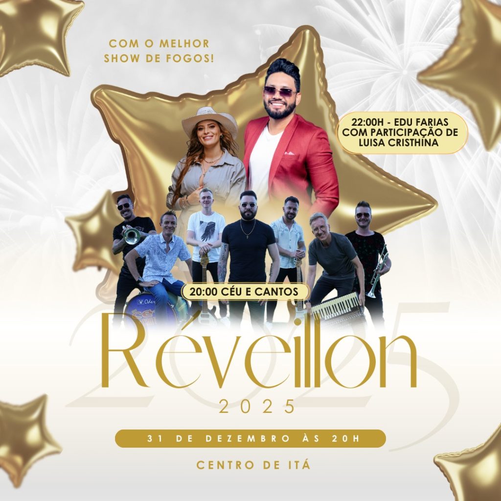 Réveillon em Itá inicia hoje às 20h