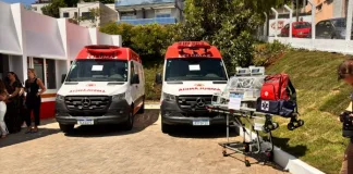 Estrutura do SAMU com UTI móvel é inaugurada em Concórdia