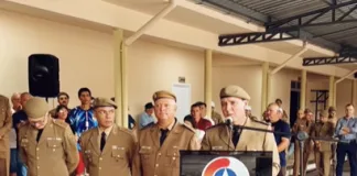 Carmiliano do Amarante é agora tenente-coronel