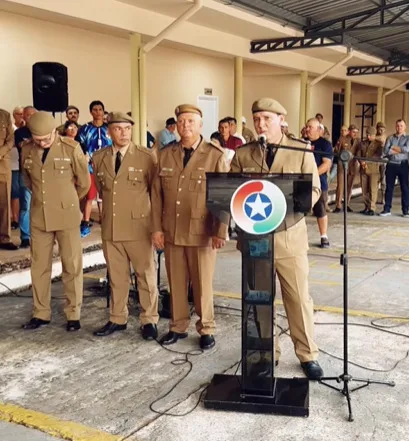 Carmiliano do Amarante é agora tenente-coronel