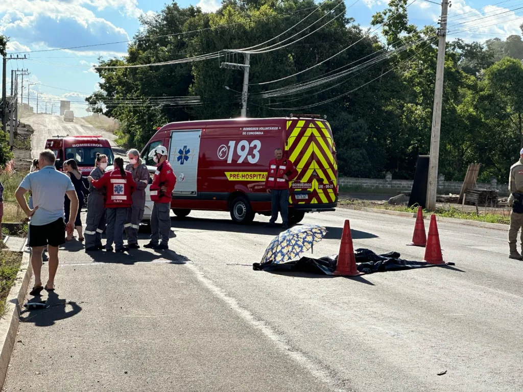 Criança morre em acidente na SC-283 em Concórdia