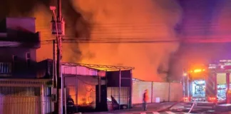 Incêndio danifica imóvel em Concórdia