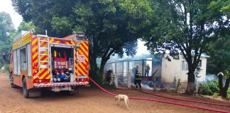 Residência é destruída por incêndio em Xanxerê